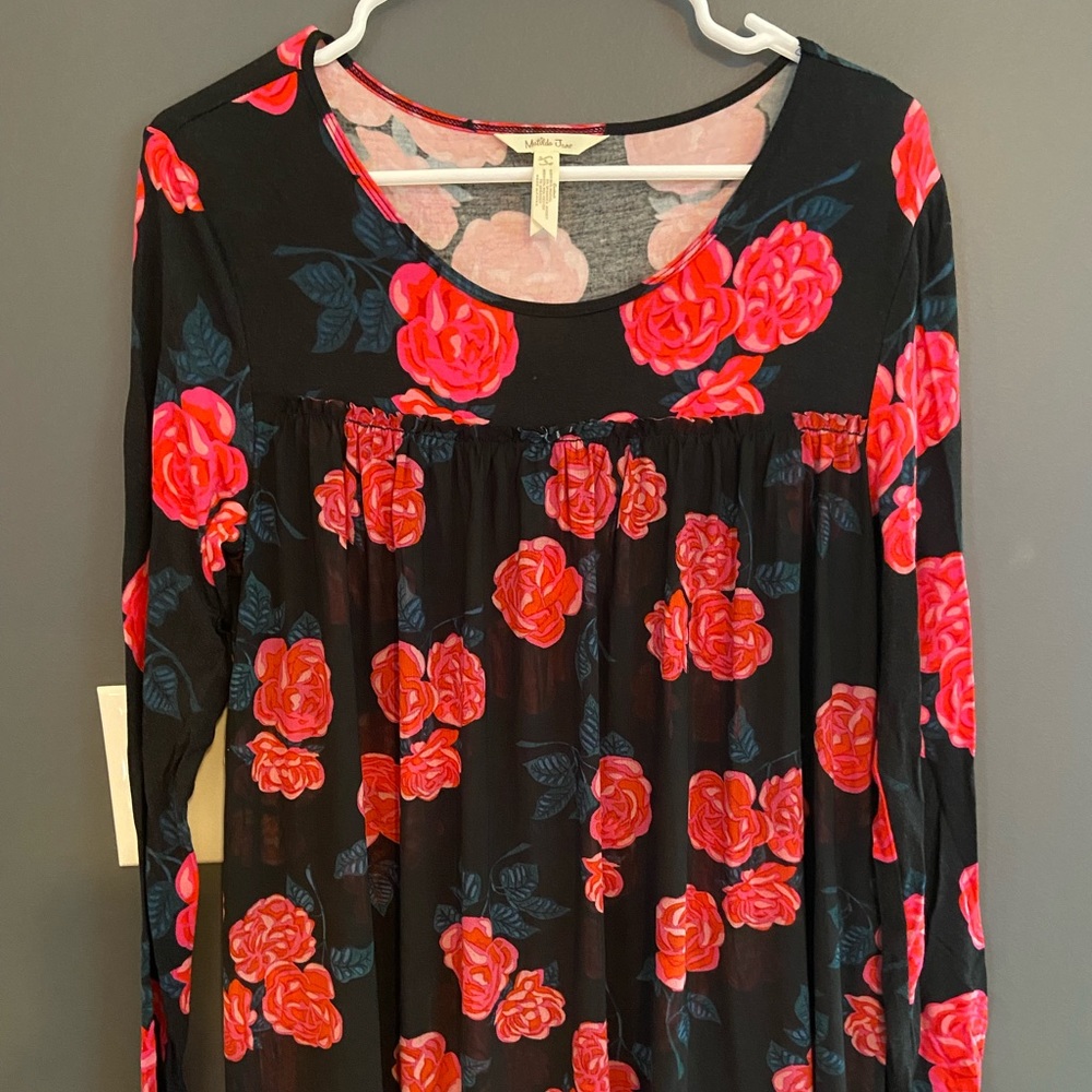 Matilda Jane Winter Blossoms blouse - size small - Picture 1 of 2